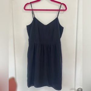 Madewell Black Silky Tank Dress Size 10